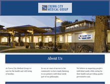 Tablet Screenshot of crowncitymed.com